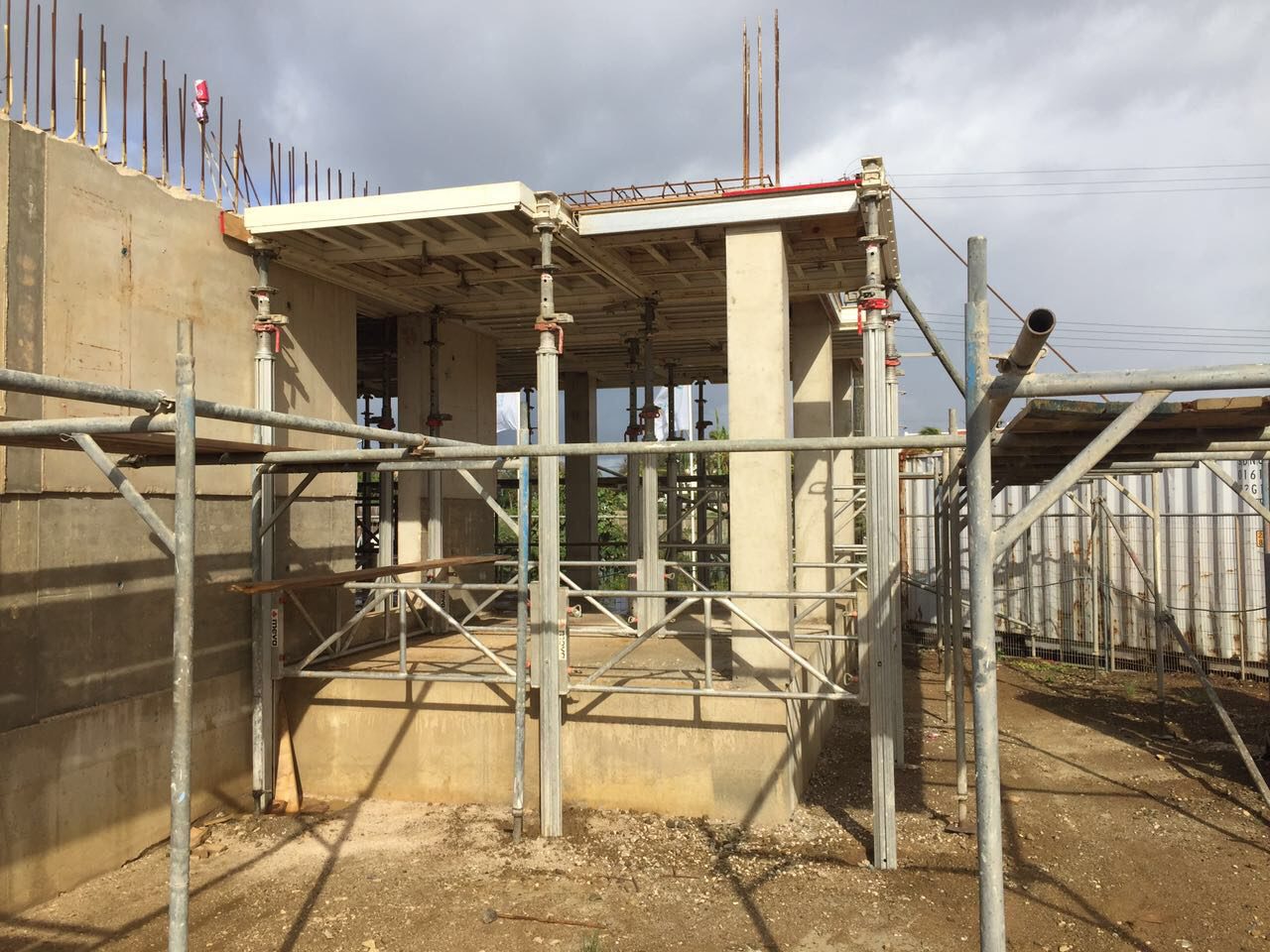 Bouw op Resort Bonaire construction