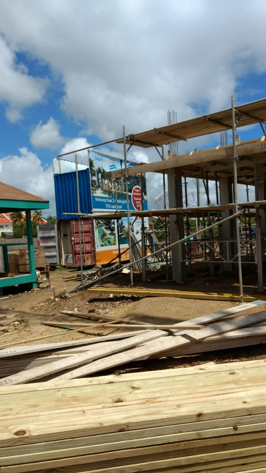 site de construction