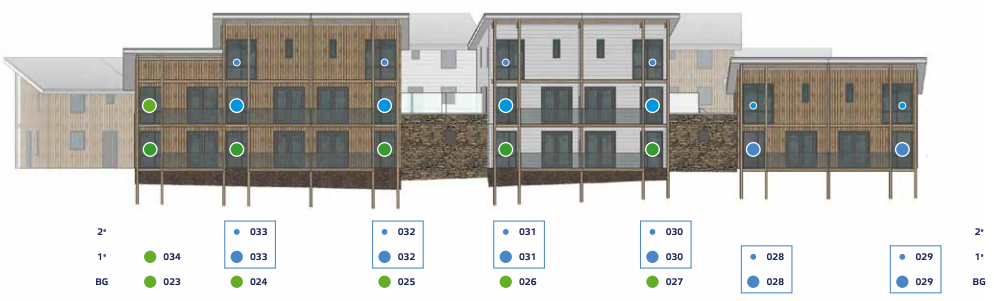 Appartments 023 - 034