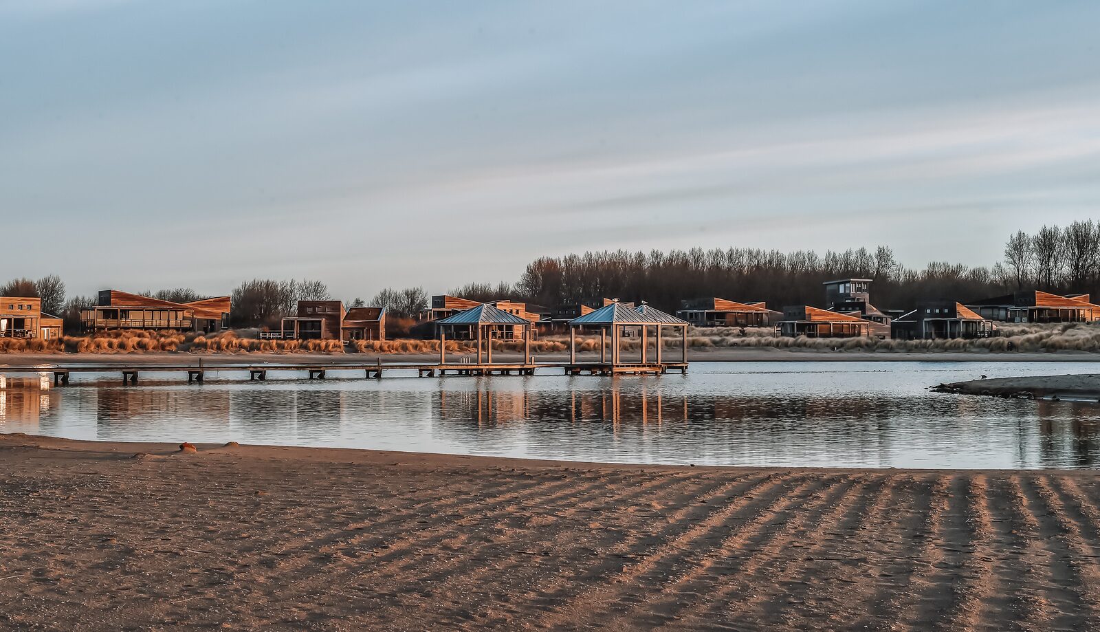 Ovesteek over het water